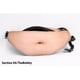 thumbnail image 5 of Bolsas de cintura para el vientre, bolsa para papá, riñoneras Unisex, cintura peluda falsa, paquete con cremallera, bolsas Unisex, bolsa de viaje antisegura para correr, 5 of 5