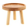 thumbnail image 1 of Wooden Plant Stand Flower Pot Base Holder Round for Indoor Outdoor, 1 of 5