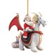 thumbnail image 2 of Decoración Del Festival de Santa Claus y El Dragón Blanco, Acrílico 2D, Decoración Del Hogar, Colgante Plano, 2 of 6