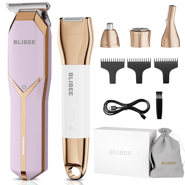 Cortapelos y recortadora de bikinis BLIBEE a prueba de agua para mujer