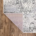 thumbnail image 7 of Vintage Distressed Boho Oriental Area Rug 2'x7' Gray Runner Rug, 7 of 7