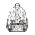 thumbnail image 3 of Fairy Princess Animal Pattern Backpack for School,Cute School Bag,Schoolbag with Adjustable Shoulder Straps & Padded Back,15.25"x11.5"x5.25", 3 of 5