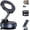 Black*1, variant on One-Step Lock Magnetic Vacuum Phone Mount, Retractable Car Phone Mount - 360° Magnetic Holder