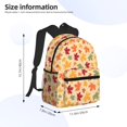 thumbnail image 3 of Fotbe Autumn Maple Leaves Lightweight Casual Laptop Backpack for Men and Women, Daily use Waterproof backpack, Backpack for College, 3 of 7