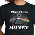 thumbnail image 3 of Pink Floyd - Money Prism - Juniors Cropped Cotton Blend T-Shirt, 3 of 5