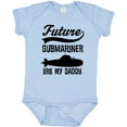 thumbnail image 3 of Inktastic Future Submariner Like Daddy Boys or Girls Baby Bodysuit, 3 of 5