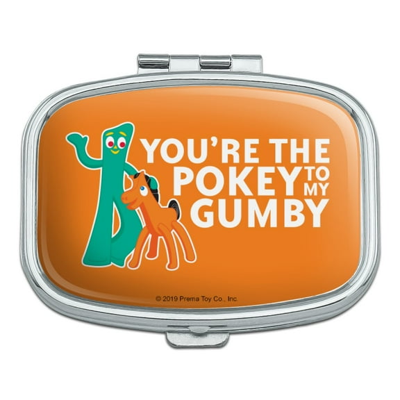 You're The Pokey To My Gumby Best Friends Rectangle Pill Case Trinket Gift Box