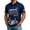 Navy, variant on Zimjoy Men's USA Soccer Jersey Polo Shirts 2026 Country Team Short Sleeve Henley Fan International Football Polo Shirt Retro Streetwear Top Red L