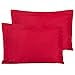 thumbnail image 3 of FLXXIE Microfiber Standard Pillow Shams Set of 2, Fade, Wrinkle and Shrinkage Resistant Soft Pillow Covers with Envelope Closure Euro Sham Covers (Red, 20x26 Inches), 3 of 4
