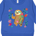 thumbnail image 3 of Inktastic Sloth Cute for Girls Toddler Sweatshirt, 3 of 4