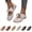 White, variant on longantii Womens Mary Jane Shoes Slip on Dressy Flats Shoes for Women New Fashion Non-Slip Flats for Work Office Casual Ginger