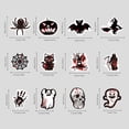 thumbnail image 4 of Clearance Hangs under $5,Hanging Ornaments Halloween Decorative Double Printing Design Bloody Bat Pumpkin Hanging Pendants For Halloween Tree Halloween Party Decor, 4 of 8