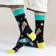 thumbnail image 4 of DQRPSEETB Scrunch Socks Autumn and Winter Warm Medium Tube Socks Printed Cartoon Socks Comfortable Socks Multi-color, 4 of 5