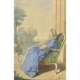 thumbnail image 3 of Louis Carrogis Carmontelle 17x24 Black Modern Framed Museum Art Print Titled - Madam Duchess of Mortemart, 3 of 5