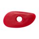 thumbnail image 1 of Costillas de arcilla para cerámica, herramientas de cerámica de silicona suave y resistente, raspador de cerámica Rojo, 1 of 9