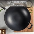 thumbnail image 2 of T-Fal Ultimate Hard Anodized, Nonstick 14 in. Wok, Black, 14 Inch, Grey, 2 of 6
