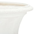 thumbnail image 4 of SAFAVIEH Paven 21" x 21" x 29" Urn Off White Resin Solid Plant Pot, 4 of 7