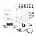 thumbnail image 4 of BELOVING Kits de Guitare Électrique DIY Portables Rétro Multifonctions Plaque Arrière Accessoires Blanc C, 4 of 10