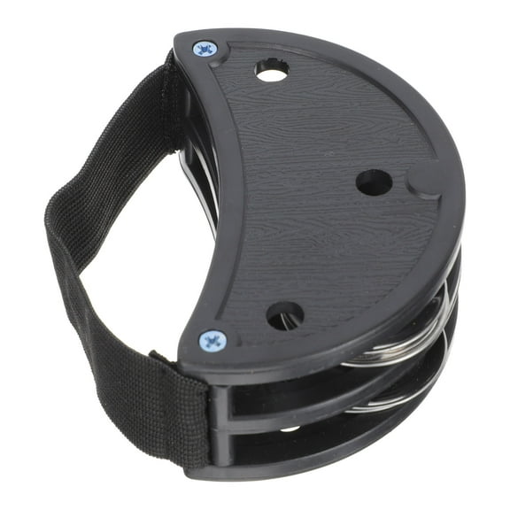 ROMANSENTIAL 1Pack Shape Foot Tambourine For Adult Stage Performance ABS Material