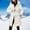 White, variant on Puffer Jacket Womens with Hood Zip Up Jackets for Women's Thickened Down Jacket Winter Jacket Fall Coats for Women Down Jacket Woman Coat White XL
