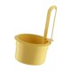 thumbnail image 5 of Cesta de drenaje para fregadero de cocina, práctica cesta para restos de comida, colador y escurridor pequeño. Amarillo, 5 of 9