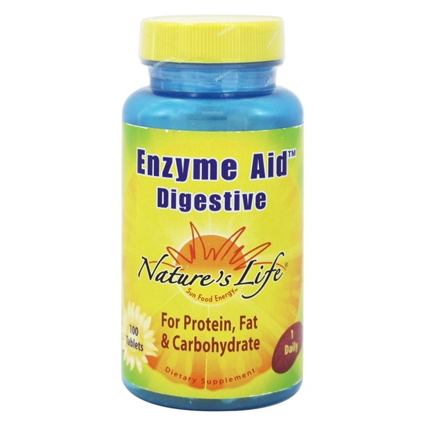 Nature's Life Enzyme Aid Digestive 100 ct