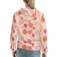 thumbnail image 7 of Kdxio Strawberry Print Womens Oversized Hoodies Sweatshirts Hooded Pullover Tops Sweaters Casual-Medium, 7 of 7