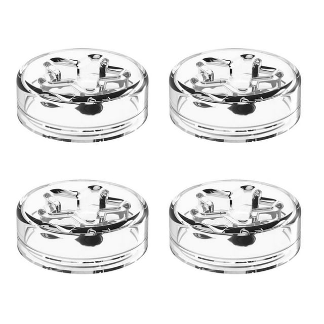FUTUREORYY 8 Pcs Pare-Chocs Transparent en PVC pour Porte, Amortisseur pour Bureau