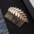 thumbnail image 3 of Peine para el cabello, nueva moda, accesorios para el cabello con hojas, tendencia europea y americana, horquilla de metal, accesorios para el cabello de novia, 3 of 6