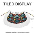 thumbnail image 5 of Peace Sign Light and Airy Chiffon Women's Beach Dress - Summer Attire, 5 of 6