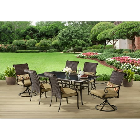 Better Homes And Gardens Riverwood 7 Piece Patio Dining Set