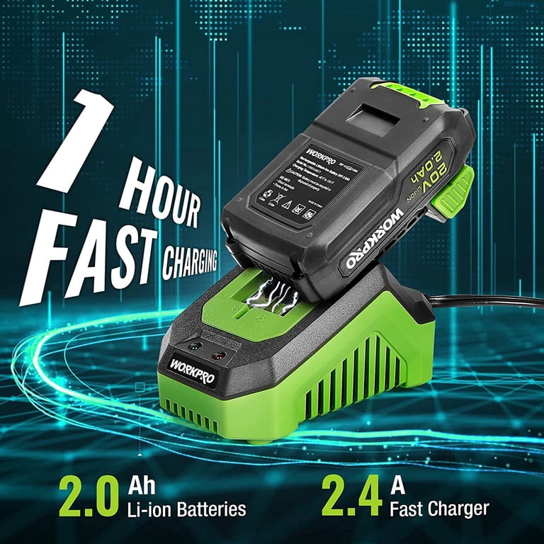 WORKPRO 20V Lithium Battery Charger WORKPRO 20V 電気ドレインオーガー (米国プラグ)