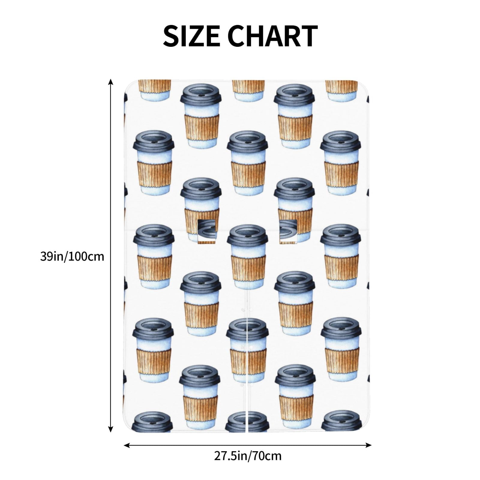 Car Seat Cover Baby - Coffee To Go Pattern Breathable Infant Car Seat Cover for Baby Carseat, Lightweight Comfort Baby Essentials Must Haves Newborn Stuff for Girl Boy