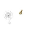 thumbnail image 1 of Escultura De Reloj De Gato Acrílico, Adorno Silencioso Y Ligero, Artesanía, Figura De Animal Con Grandes Números Arábigos, Decoración Para Colgar En La Pared, Para Cocina, Estudio, Casa De, 1 of 8