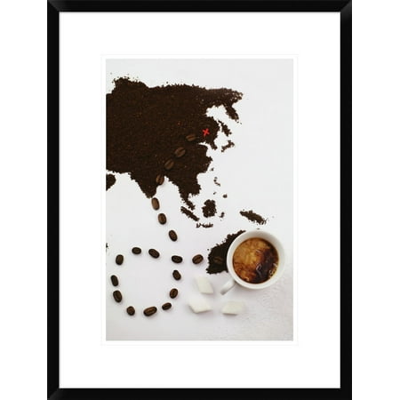 Global Gallery Dina Belenko 'The Best Coffee In The World' Framed Wall (Best Art Galleries In America)