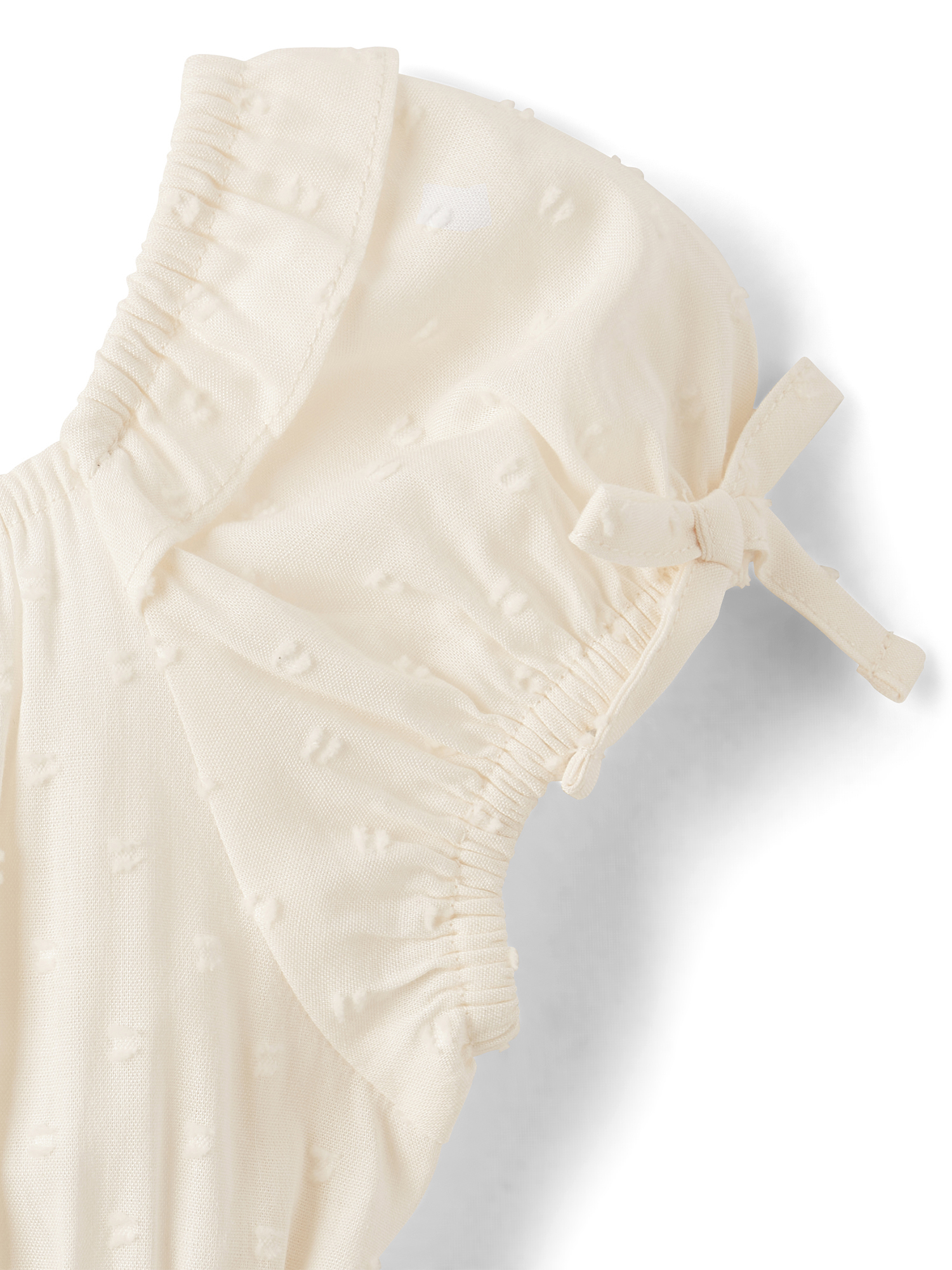 The Children's Place Girls Short Puff Sleeve Clip Dot Ruffle Dress, Sizes XS-XXL