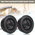 thumbnail image 4 of 120W High Power Car Mini Super Power Loud Dome Audio Speaker Tweeter, PE Cover Material with Professional Capacitance for Car Audio Systems with 12V DC Power Supply, 4 of 7