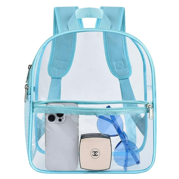 Mochila transparente impermeable aprobada por USPECLARE Stadium