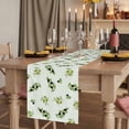 thumbnail image 2 of Table Runners 72 Inches Long Dress Scarves, Spring Botanical Farmhouse Kitchen/Dining Table Runner, Coffee Tablerunners, Green Olive Berry Branches Leaves Fruit 14x72 Inch, 2 of 9