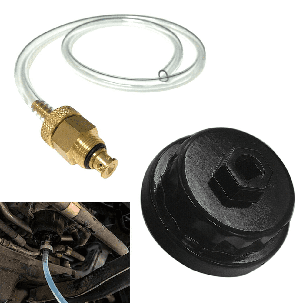 imUfer Engine Oil Filter Wrench Removal Tool And Drain Hose Tool Kit