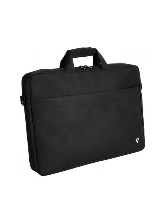 V7 14.1" Slim Laptop Case, Black, Black