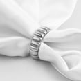 thumbnail image 4 of LYMAYTER Party Ring Finger Band - Raised Grain, Geometric, Electroplated, Punk Style, 4 of 6