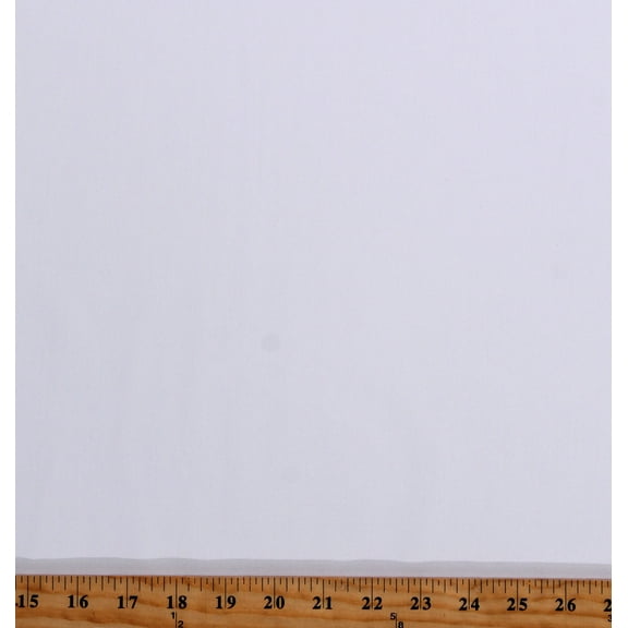 Triumph White 60" Wide Polyester/Cotton Fabric by the Yard (T011-1387-WHITE)