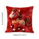 thumbnail image 3 of Funda decorativa para almohadas para caballos 17,7x17,7 pulgadas – Tela suave de algodón, cremallera oculta, acento acogedor en salón o sofá, resistente al desvanecimiento, fácil de cuidar, 3 of 6