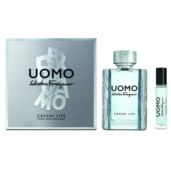 Salvatore Ferragamo Men's Uomo Casual Life Gift Set Fragrances 8052086377165