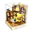 thumbnail image 1 of kusrkot segolike Creative Mini Doll House with Furniture Set LED Lights Cottage Birthday D, 1 of 8