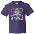 thumbnail image 3 of Inktastic Daytona Beach Florida Cute Swimming Manatee Youth T-Shirt, 3 of 5
