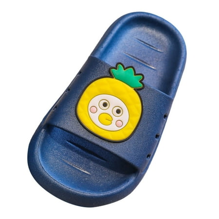 

Children Home Wear Outdoor Latest Slippers Bathroom Anti Soft Bottom Soft Sole Slippers Boys and Girls Children Fruit Sandalscute Cartoon Design Teenager Boys and Girls Slipper