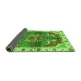 thumbnail image 2 of Ahgly Company Indoor Rectangle Abstract Green Modern Area Rugs, 2' x 4', 2 of 4