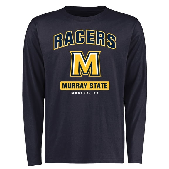 Men's Navy Murray St. Racers Campus Icon Long Sleeve T-Shirt